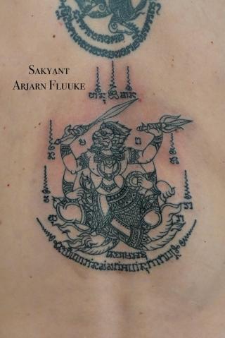 Sakyant Arjarn Fluke | sak yant, sak yant tattoo, sak yant bangkok, sak yant designs