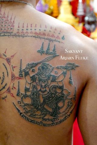 Sakyant Arjarn Fluke | sak yant, sak yant tattoo, sak yant bangkok, sak yant designs