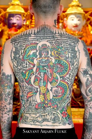 Sakyant Arjarn Fluke | sak yant, sak yant tattoo, sak yant bangkok, sak yant designs, sak yant meaning