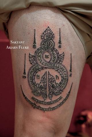 Sakyant Arjarn Fluke | sak yant, sak yant tattoo, sak yant bangkok, sak yant designs, sak yant meaning