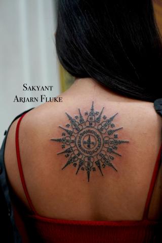 Sakyant Arjarn Fluke | sak yant, sak yant tattoo, sak yant bangkok, sak yant designs, sak yant meaning
