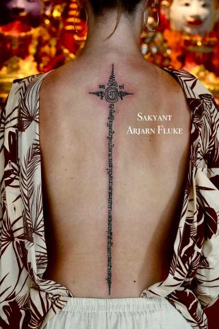 Sakyant Arjarn Fluke | sak yant, sak yant tattoo, sak yant bangkok, sak yant designs, sak yant meaning