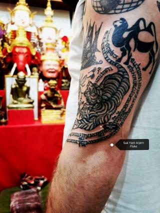 Sakyant Arjarn Fluke | sak yant, sak yant tattoo, sak yant bangkok, sak yant designs, sak yant meaning