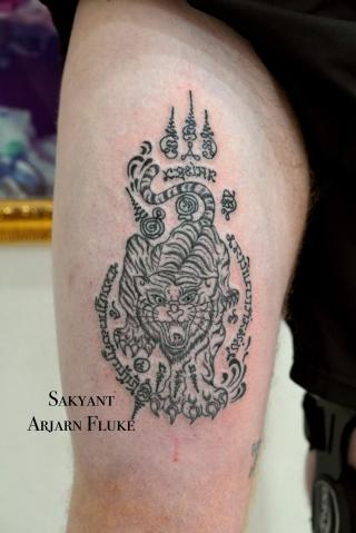 Sakyant Arjarn Fluke | sak yant, sak yant tattoo, sak yant bangkok, sak yant designs, sak yant meaning