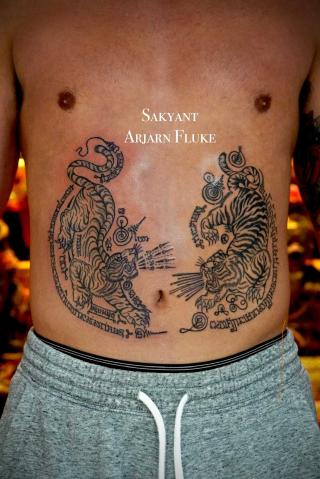 Sakyant Arjarn Fluke | sak yant, sak yant tattoo, sak yant bangkok, sak yant designs, sak yant meaning