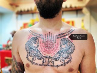 Sakyant Arjarn Fluke | sak yant, sak yant tattoo, sak yant bangkok, sak yant designs, sak yant meaning