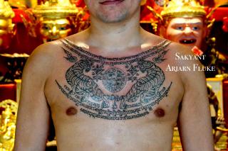 Sakyant Arjarn Fluke | sak yant, sak yant tattoo, sak yant bangkok, sak yant designs, sak yant meaning