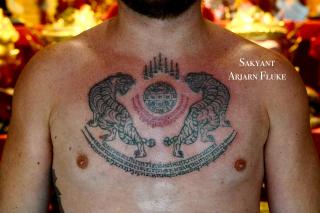 Sakyant Arjarn Fluke | sak yant, sak yant tattoo, sak yant bangkok, sak yant designs, sak yant meaning