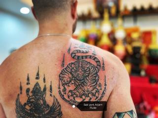 Sakyant Arjarn Fluke | sak yant, sak yant tattoo, sak yant bangkok, sak yant designs, sak yant meaning