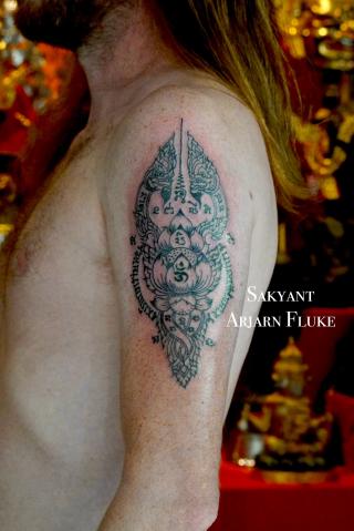 Sakyant Arjarn Fluke | sak yant, sak yant tattoo, sak yant bangkok, sak yant designs, sak yant meaning