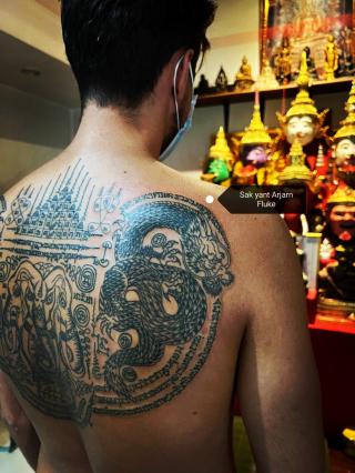 Sakyant Arjarn Fluke | sak yant, sak yant tattoo, sak yant bangkok, sak yant designs, sak yant meaning