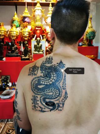 Sakyant Arjarn Fluke | sak yant, sak yant tattoo, sak yant bangkok, sak yant designs, sak yant meaning