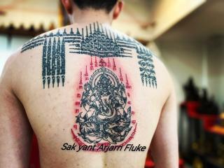 Sakyant Arjarn Fluke | sak yant, sak yant tattoo, sak yant bangkok, sak yant designs, sak yant meaning