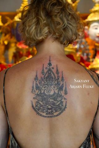 Sakyant Arjarn Fluke | sak yant, sak yant tattoo, sak yant bangkok, sak yant designs, sak yant meaning