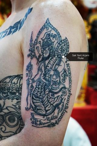 Sakyant Arjarn Fluke | sak yant, sak yant tattoo, sak yant bangkok, sak yant designs, sak yant meaning