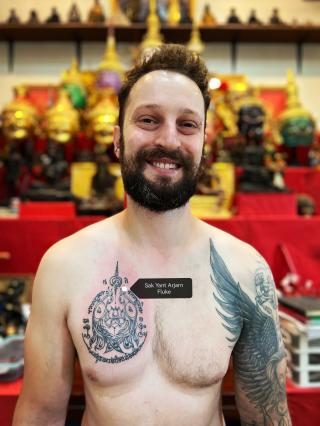 Sakyant Arjarn Fluke | sak yant, sak yant tattoo, sak yant bangkok, sak yant designs, sak yant meaning