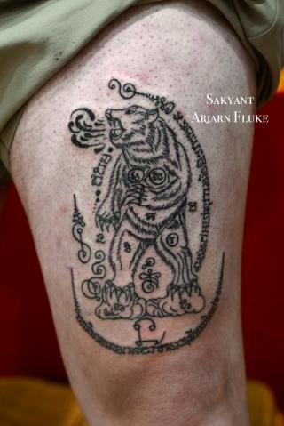 Sakyant Arjarn Fluke | sak yant, sak yant tattoo, sak yant bangkok, sak yant designs, sak yant meaning