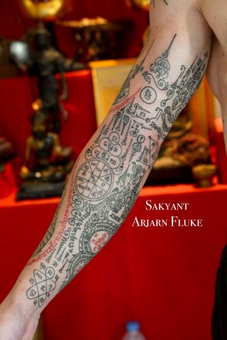 Sakyant Arjarn Fluke | sak yant, sak yant tattoo, sak yant bangkok, sak yant designs, sak yant meaning