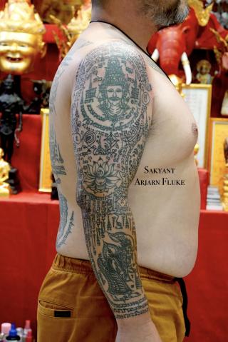 Sakyant Arjarn Fluke | sak yant, sak yant tattoo, sak yant bangkok, sak yant designs, sak yant meaning