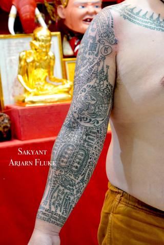 Sakyant Arjarn Fluke | sak yant, sak yant tattoo, sak yant bangkok, sak yant designs, sak yant meaning