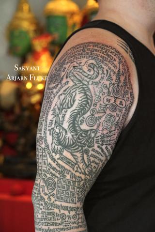 Sakyant Arjarn Fluke | sak yant, sak yant tattoo, sak yant bangkok, sak yant designs, sak yant meaning