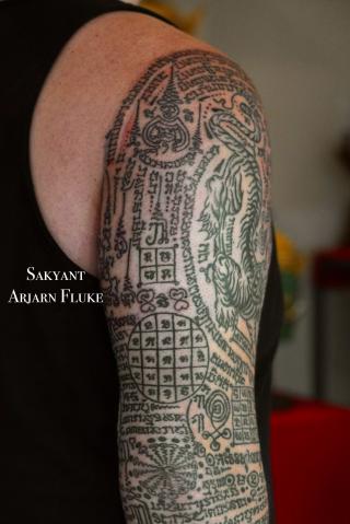 Sakyant Arjarn Fluke | sak yant, sak yant tattoo, sak yant bangkok, sak yant designs, sak yant meaning