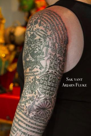 Sakyant Arjarn Fluke | sak yant, sak yant tattoo, sak yant bangkok, sak yant designs, sak yant meaning