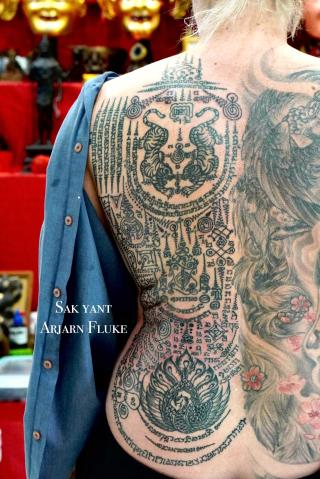 Sakyant Arjarn Fluke | sak yant, sak yant tattoo, sak yant bangkok, sak yant designs, sak yant meaning