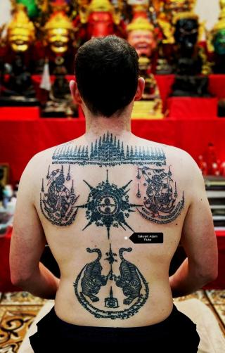 Sakyant Arjarn Fluke | sak yant, sak yant tattoo, sak yant bangkok, sak yant designs, sak yant meaning